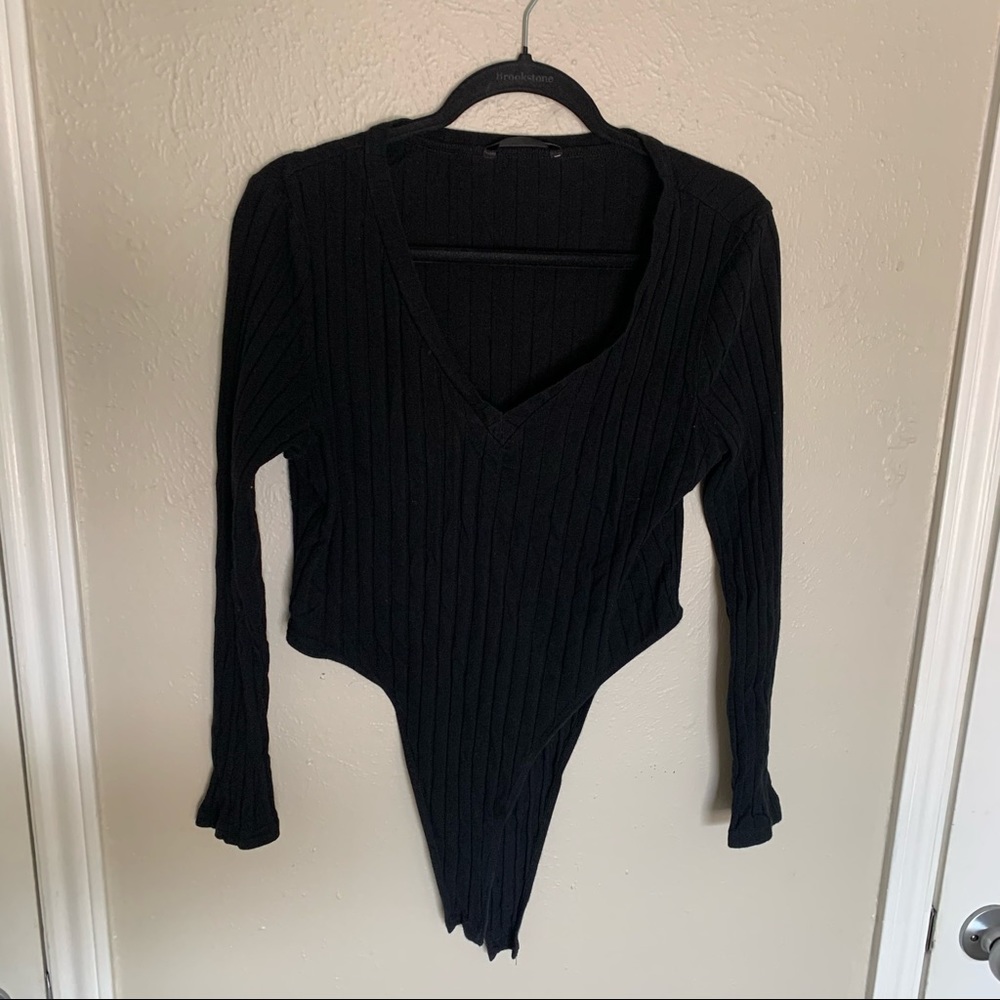 Black shein bodysuit